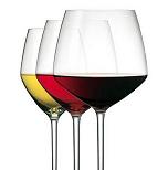 3 wine glasses
